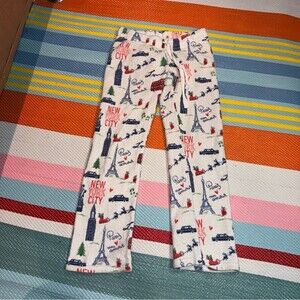 Daydream By Berkshire Paris Themed Polar Fleece Pajama Pants Women Size Small